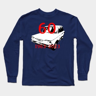 Hillman Imp classic car front quarter monoblock 60th anniversary special edition Long Sleeve T-Shirt